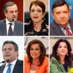 Greek Political party Leaders