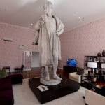 Tatzu Nishi art project in New York's Columbus Circle