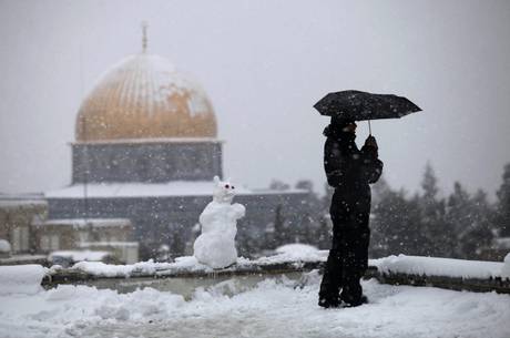 Snow in Jerusalem