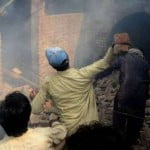 PAKISTAN INCENDIATA CASA CRISTIANO