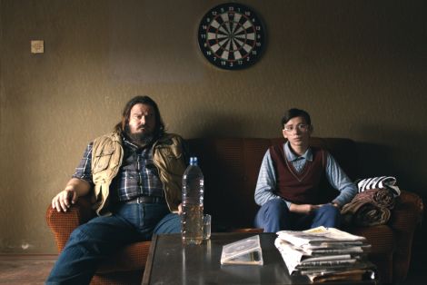 Giuseppe Battiston in una scena del film "Zoran, il mio nipote scemo"