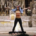 FRANCE-RELIGION-FEMEN-PROTEST-ABORTION