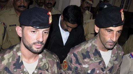 Salvatore Girone, Massimilian Latorre