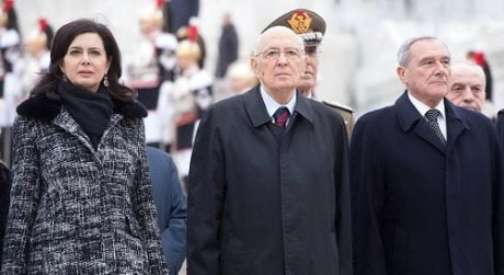 GIORNATA UNITA' NAZIONALE: NAPOLITANO AD ALTARE PATRIA