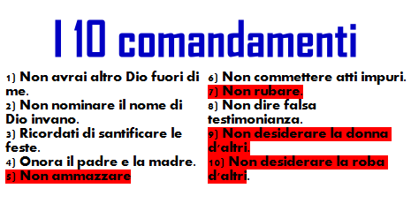 comandamenti