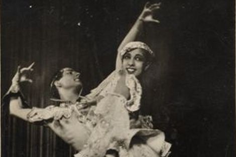 SPadò e Josephine Baker
