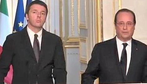 Renzi_Hollande