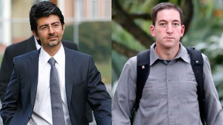 Pierre Omidyar e Glenn Greenwald