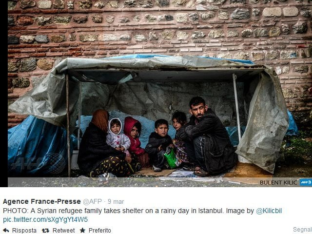 La condizione dei profughi siriani in Turchia