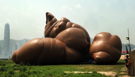 HONG KONG-ART-SCULPTURES