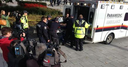 Parliament on lockdown after shooting