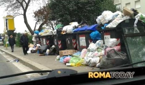rifiuti roma