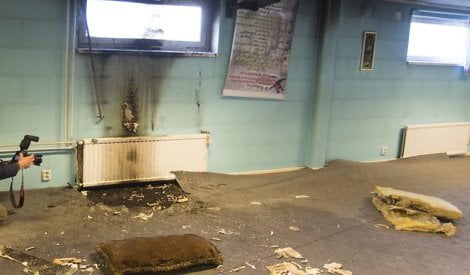 SWEDEN MOSQUE ATTACK