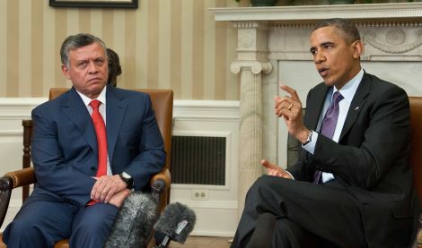 US-JORDAN-DIPLOMACY-OBAMA-ABDULLAH