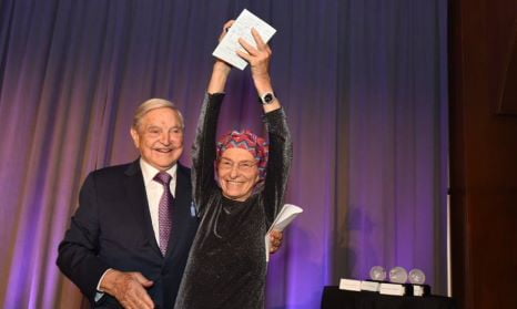 Emma Bonino e George Soros