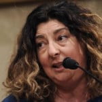 Conferenza stampa di Patrizia Moretti in Senato