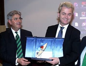 Armando Manocchia e Geert Wilders