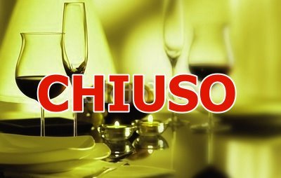 ristorante chiuso crisi