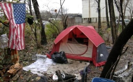 tent city