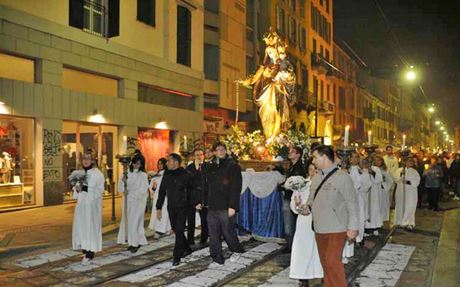 Una processione ticinese ricorda la vittoria della battaglia di Lepanto