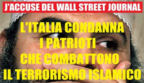 Wall Street Journal contro l’Italia: condanna gli agenti che agivano per proteggerla