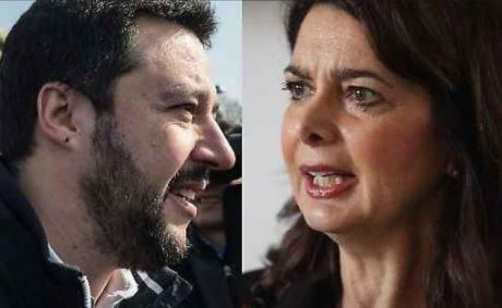 Salvini e Boldrini