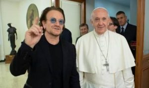 Bono e Bergoglio