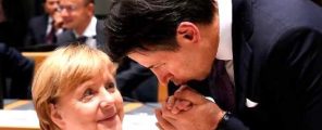 Merkel e Conte