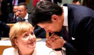 Merkel e Conte