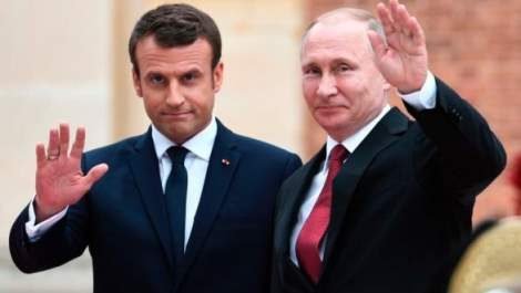 macron putin