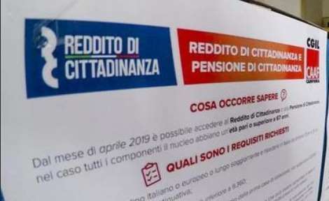 ottiene il reddito di cittadinanza