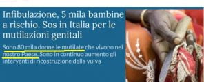 mutilazioni genitali