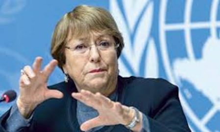 Bachelet onu contro israele