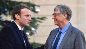 macron bill gates