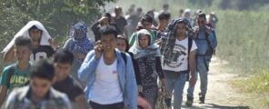 migranti arrivati a Trieste