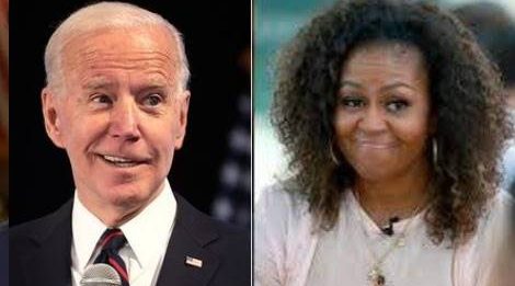 Biden e Michelle Obama