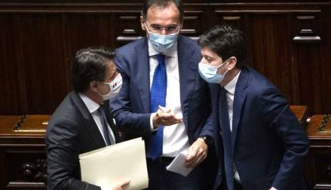 Boccia, Conte e Speranza