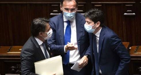 Boccia, Conte e Speranza