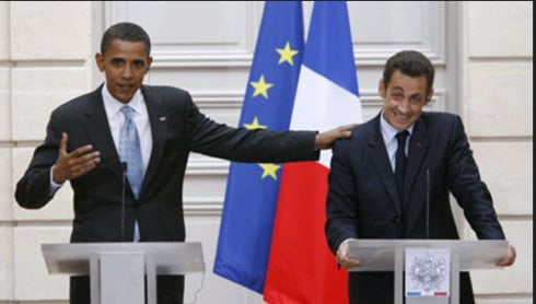  Le musa mancanti : Nera , rosa … trasparente : Cronache multicolori >  - Pagina 36 Obama-sarkozy