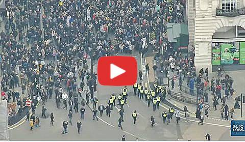 Proteste contro il lockdown in tutta Europa proteste contro il lockdown