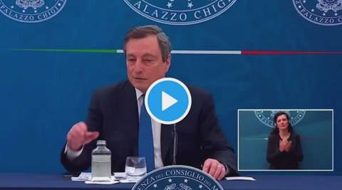 Draghi continuare a vaccinarci