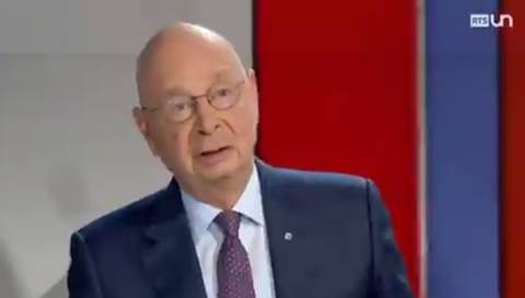 davos Klaus Schwab chip