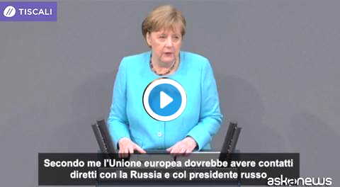 merkel contatti diretti con la Russia