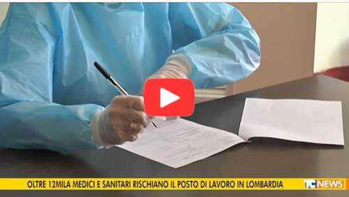 sanitari rischiano il posto di lavoro