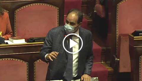 Marcucci Green pass per accesso all'Aula del Senato