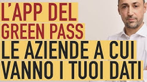 green pass dove finiscono i tuoi dati