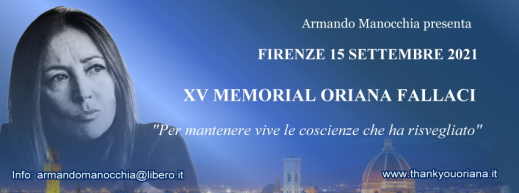 XI Memorial Oriana Fallaci