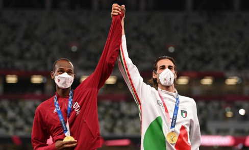 Tamberi e Barshim