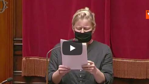 Sara Cunial paragona il Green pass alla Shoah