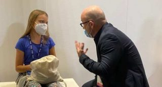 Youth4Climate Greta Thunberg e il ministro Cingolani